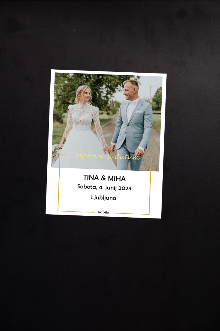 Magnet premium "Save the Date"