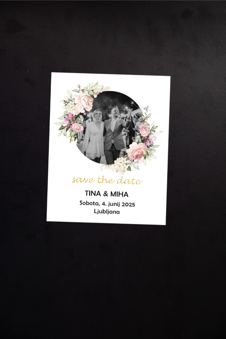 Magnet premium "Save the Date"
