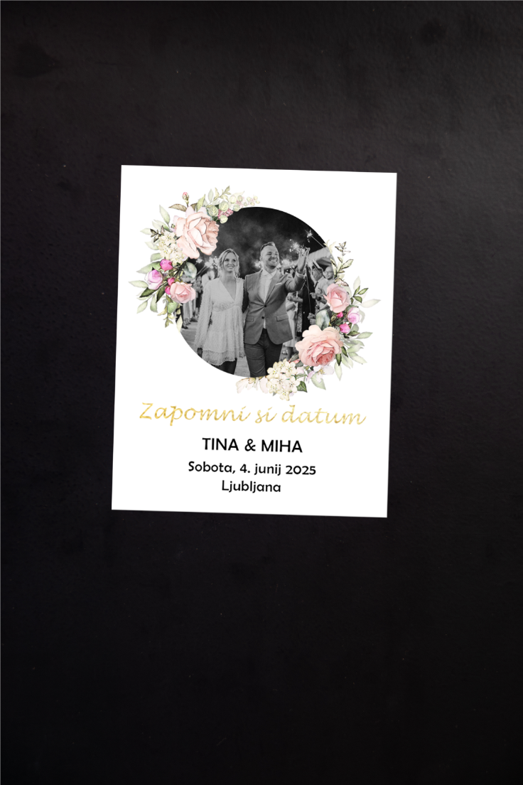 Magnet premium "Save the Date"