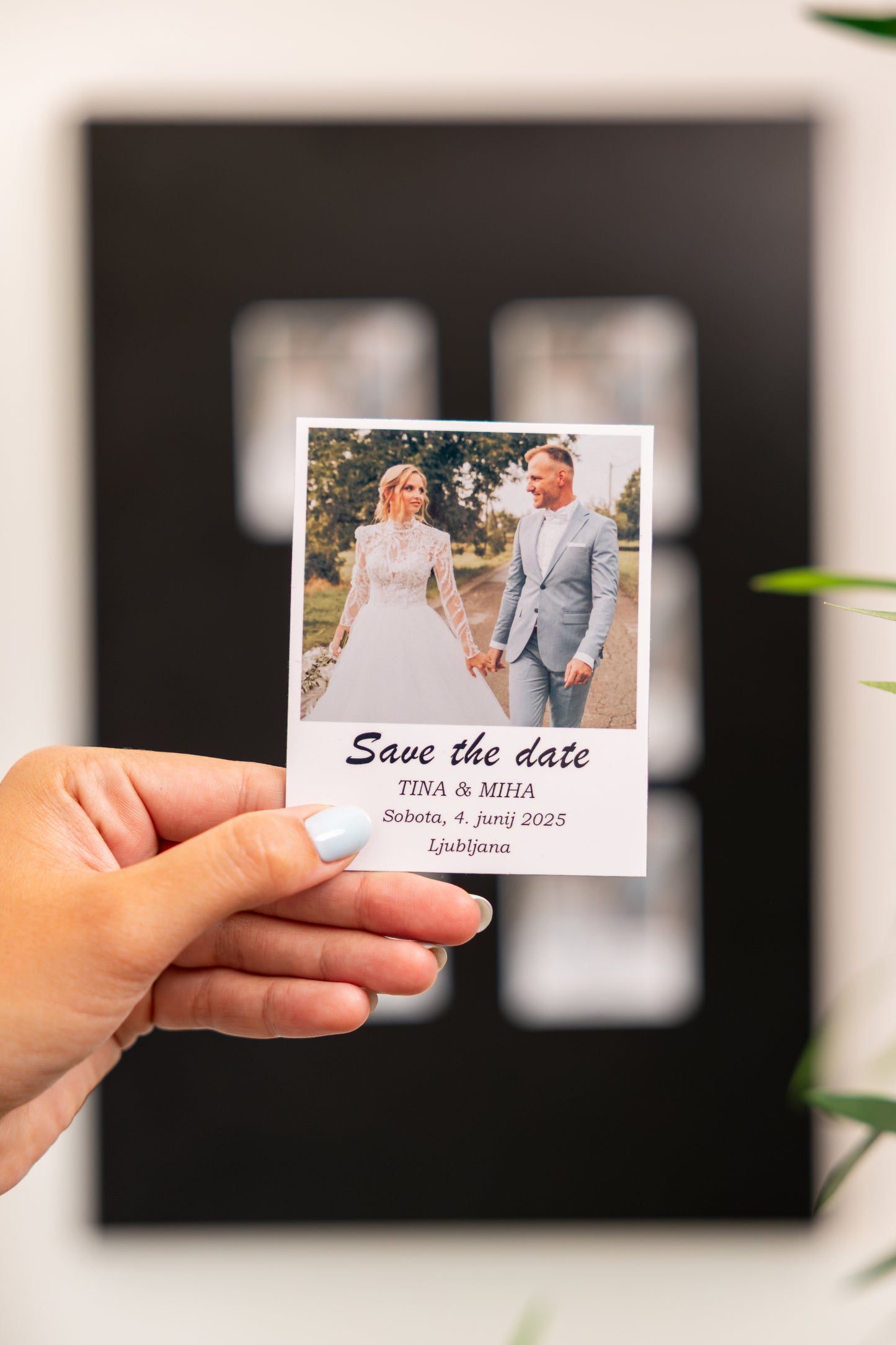 Magnet standard "Save the Date"