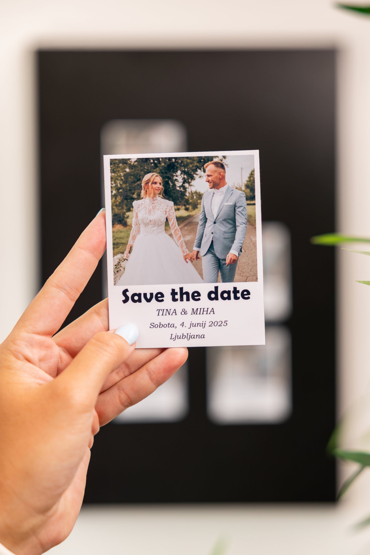 Magnet standard "Save the Date"