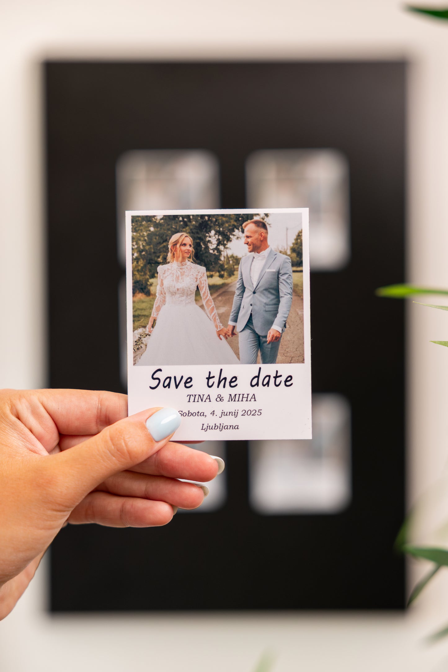 Magnet standard "Save the Date"