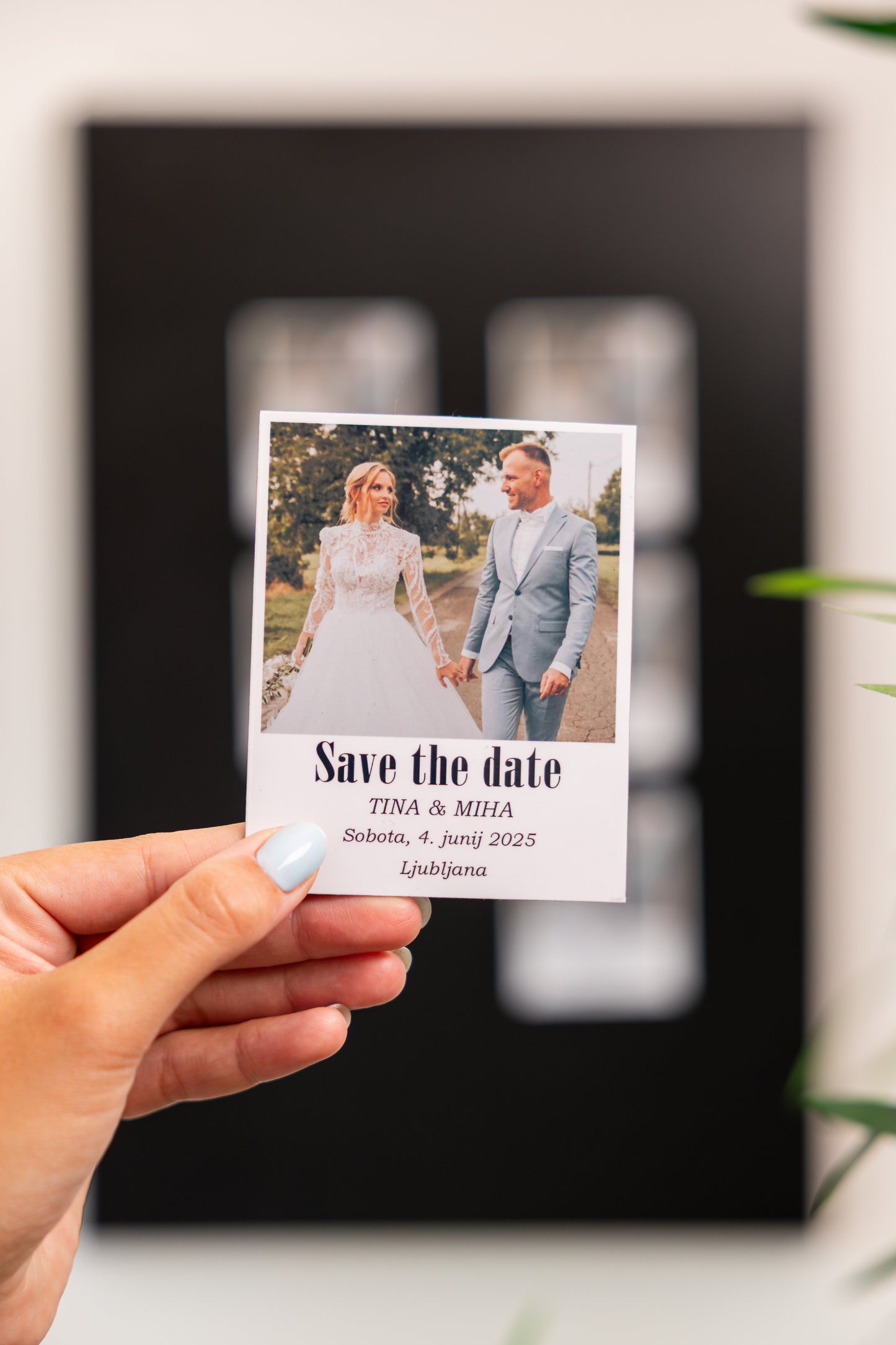 Magnet standard "Save the Date"