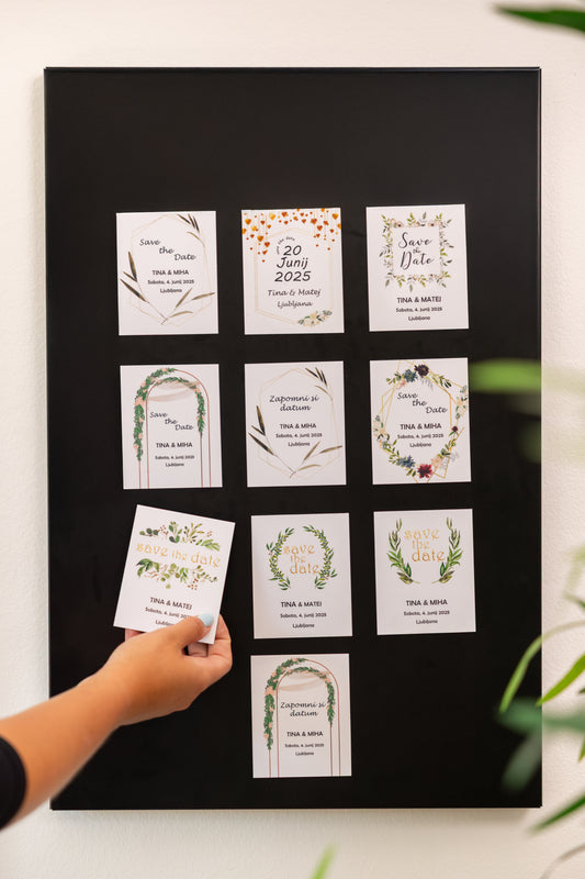 Magnet simple "Save the Date"