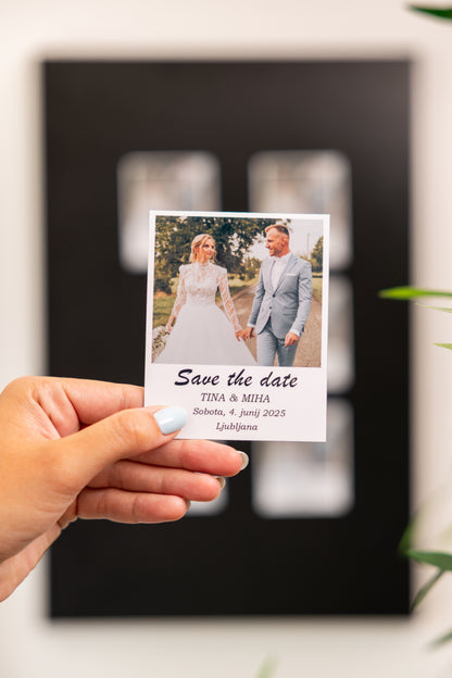 Magnet standard "Save the Date"