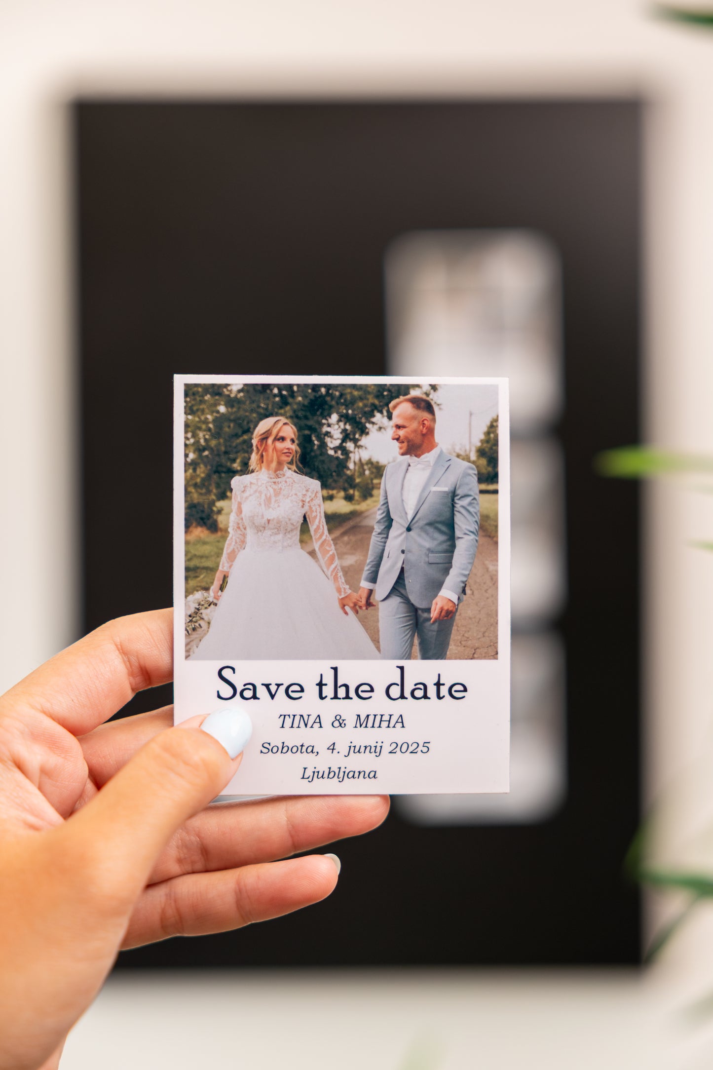 Magnet standard "Save the Date"